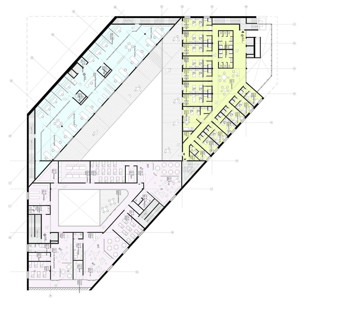 zemljevid euraLille nakupovalni center 
